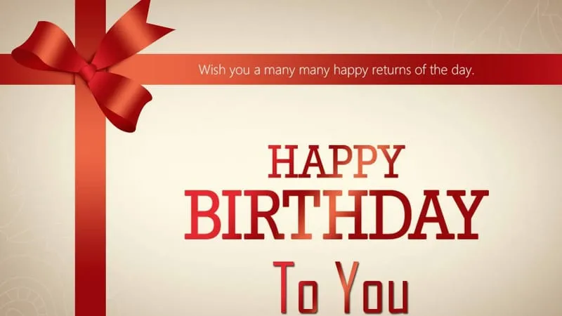 Happy Birthday Theme Preview Image