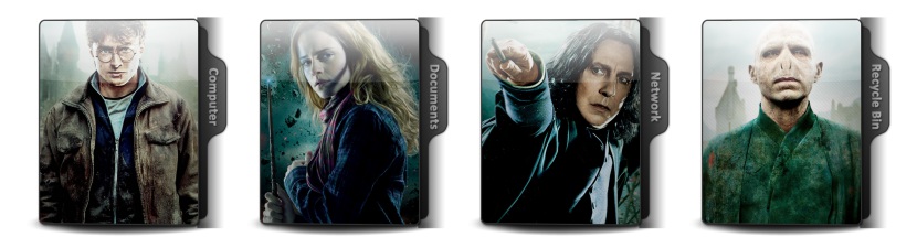 Harry Potter And The Order Of The Phoenix Theme Icons