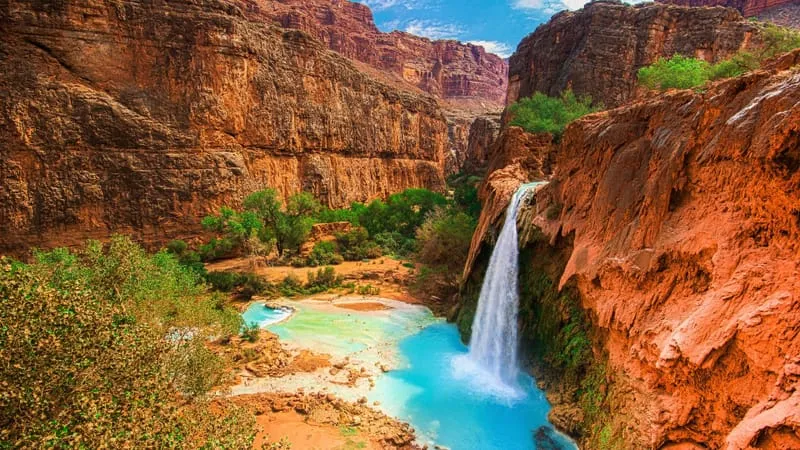 Havasu Falls Waterfall Theme Preview Image