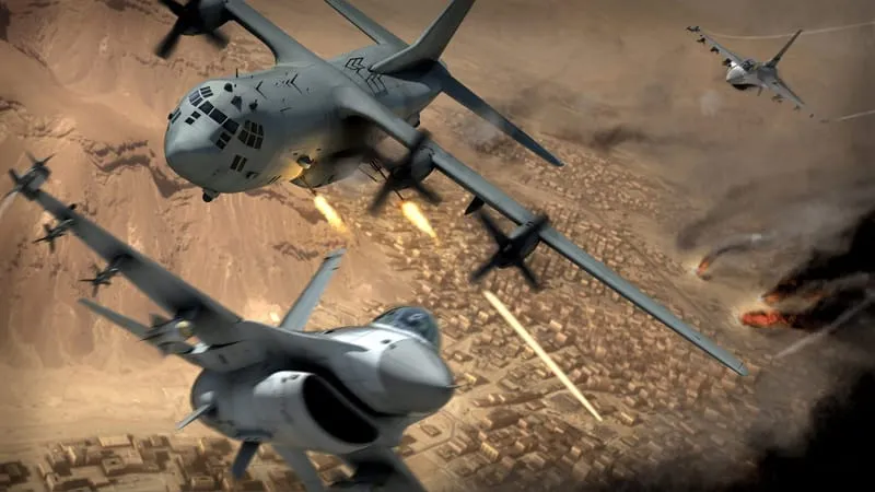 Tom Clancy's H.A.W.X Theme Preview Image