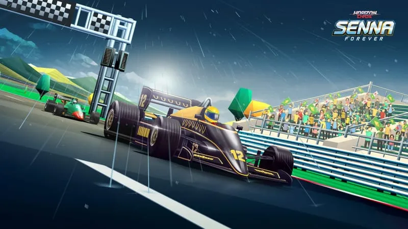 Horizon Chase Turbo Theme Preview Image