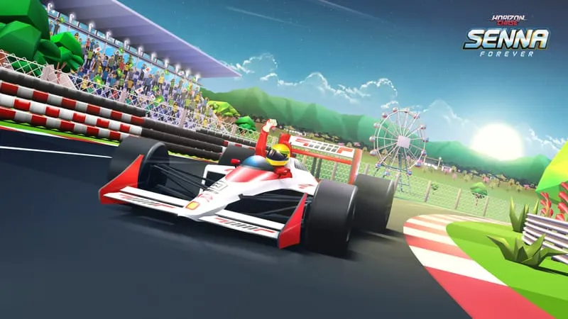 Horizon Chase Turbo Theme Preview Image