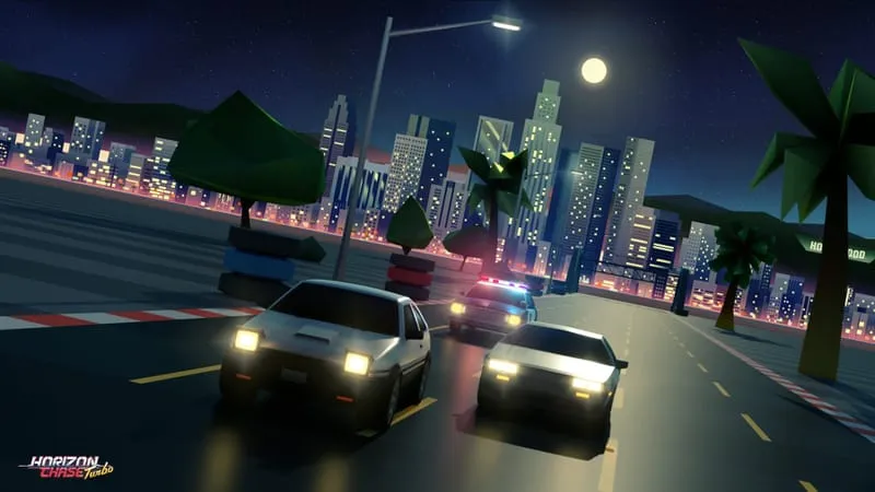 Horizon Chase Turbo Theme Preview Image