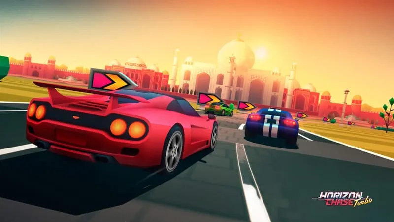 Horizon Chase Turbo Theme Preview Image