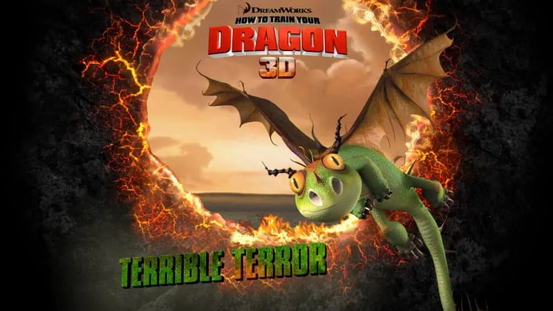 How To Train Your Dragon Theme Preview Image