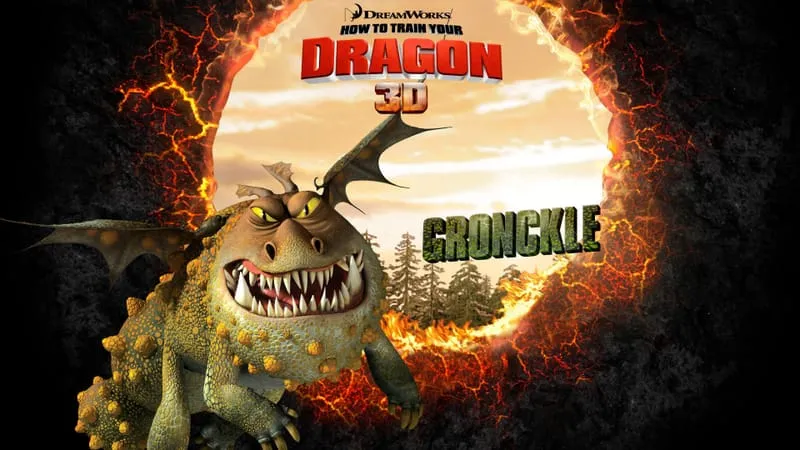 How To Train Your Dragon Theme Preview Image