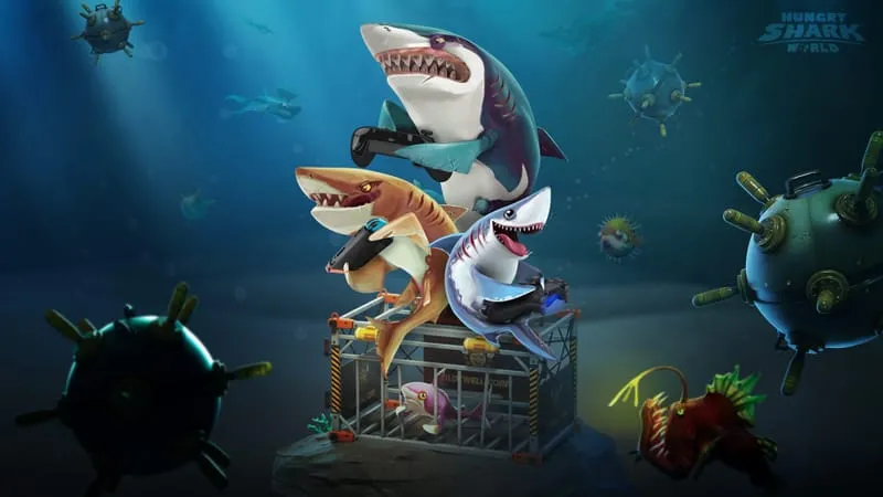 Hungry Shark World Theme Preview Image