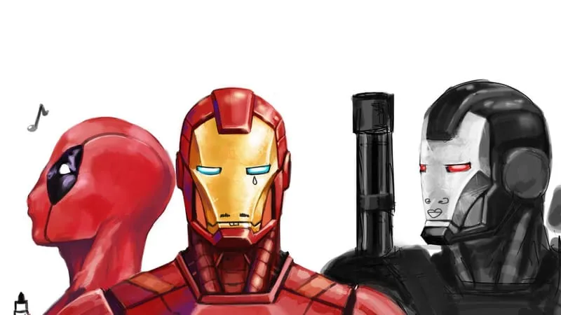 Iron Man Comics Theme Preview Image