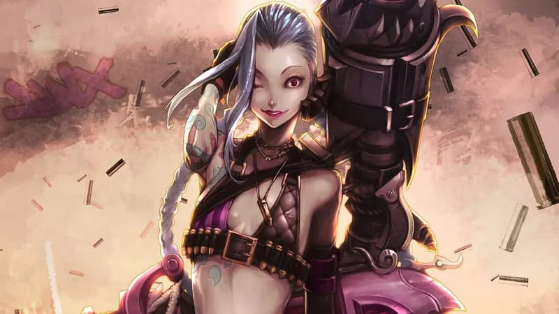 Jinx League Of Legends Theme Preview Image