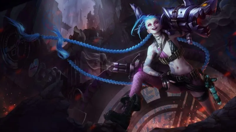 Jinx League Of Legends Theme Preview Image
