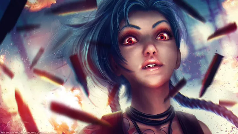 Jinx League Of Legends Theme Preview Image