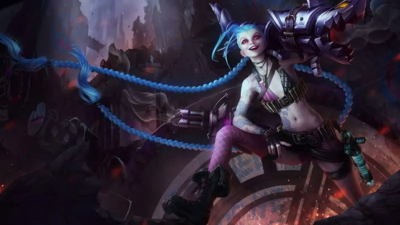 Jinx League Of Legends Theme Preview Image