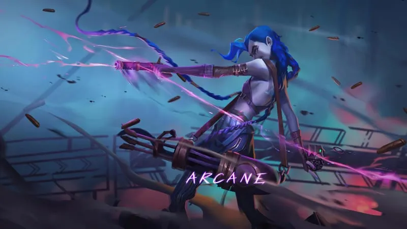 Jinx League Of Legends Theme Preview Image