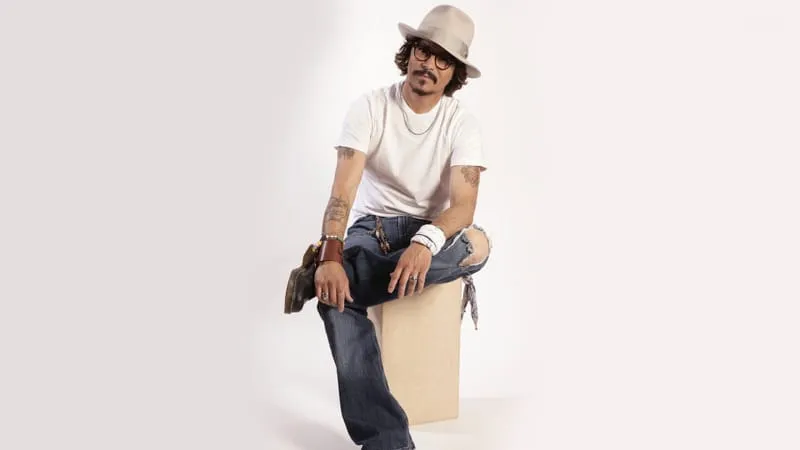 Johnny Depp Theme Preview Image