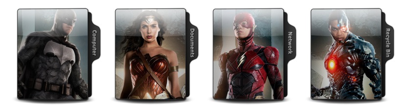 Justice League Theme Icons