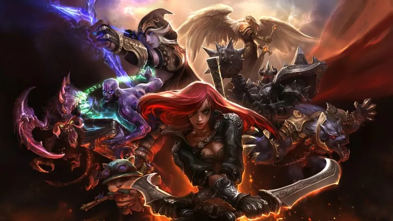 Kayle League Of Legends Theme Preview Image
