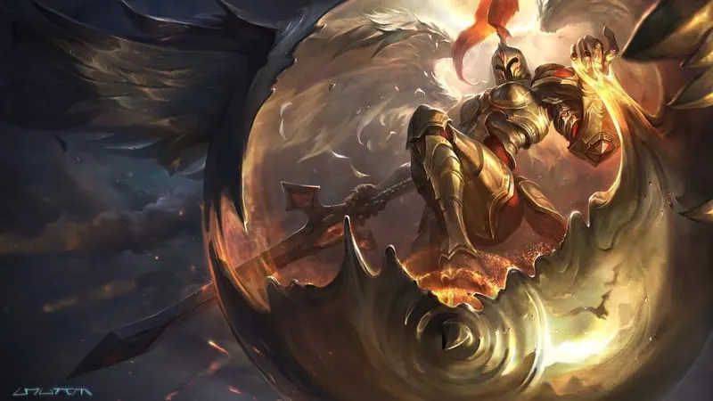 Kayle League Of Legends Theme Preview Image