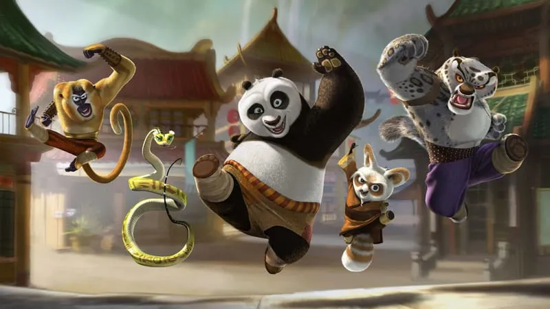 Kung Fu Panda Theme Preview Image