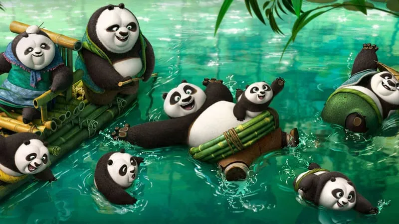 Kung Fu Panda Theme Preview Image