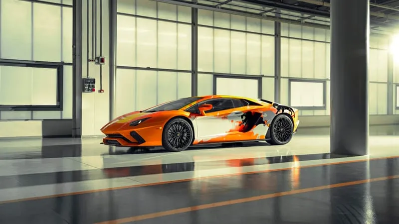 Lamborghini Aventador Theme Preview Image