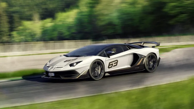 Lamborghini Aventador SVJ Theme Preview Image