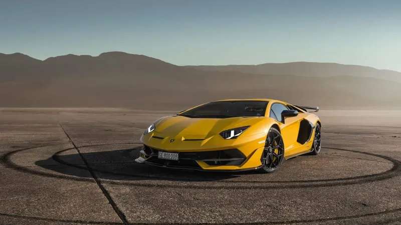 Lamborghini Aventador SVJ Theme Preview Image