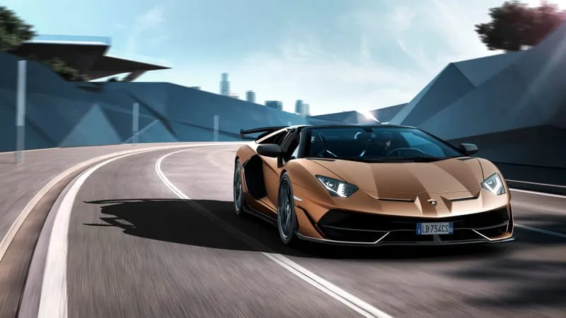 Lamborghini Aventador SVJ Theme Preview Image