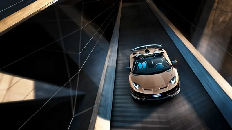 Lamborghini Aventador SVJ Theme Preview Image