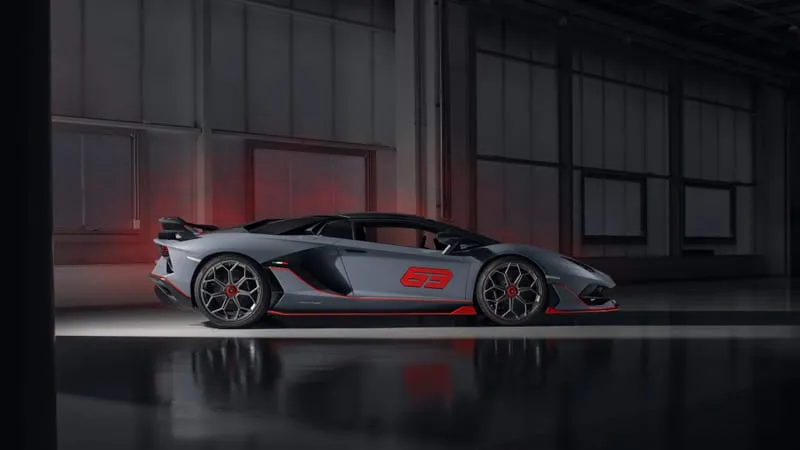 Lamborghini Aventador SVJ Theme Preview Image