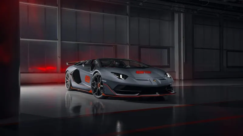 Lamborghini Aventador SVJ Theme Preview Image