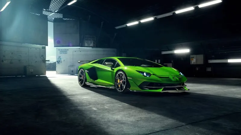 Lamborghini Aventador SVJ Theme Preview Image