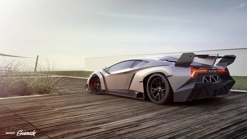 Lamborghini Veneno Theme Preview Image