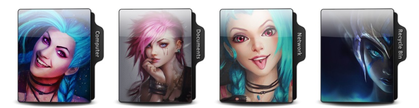 League Of Legends V2 Theme Icons