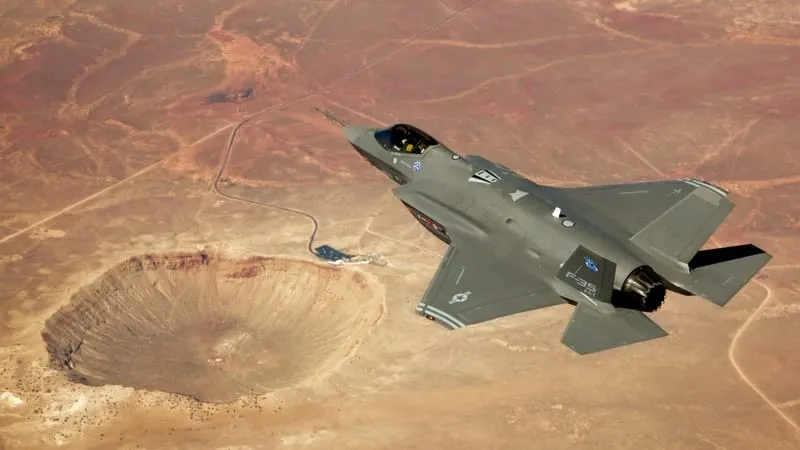 Lockheed Martin F35 Lightning II Theme Preview Image