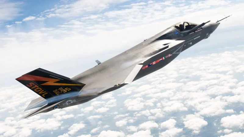 Lockheed Martin F35 Lightning II Theme Preview Image