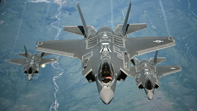 Lockheed Martin F35 Lightning II Theme Preview Image