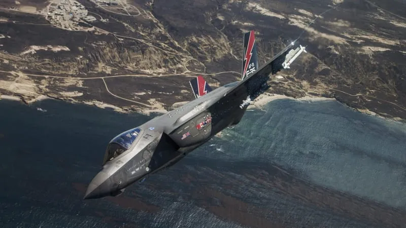 Lockheed Martin F35 Lightning II Theme Preview Image