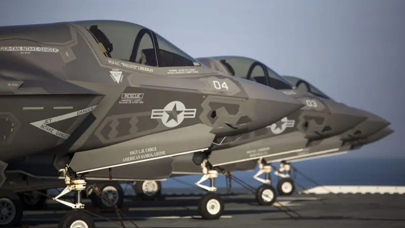 Lockheed Martin F35 Lightning II Theme Preview Image