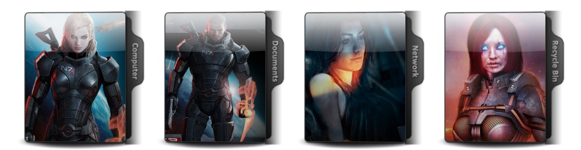 Mass Effect 3 Theme Icons