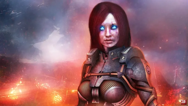 Mass Effect 3 Theme Preview Image