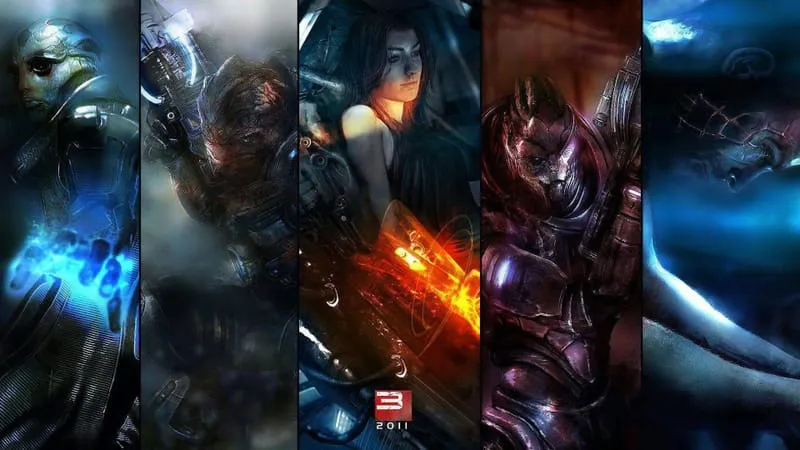 Mass Effect Trilogy Theme Preview Image