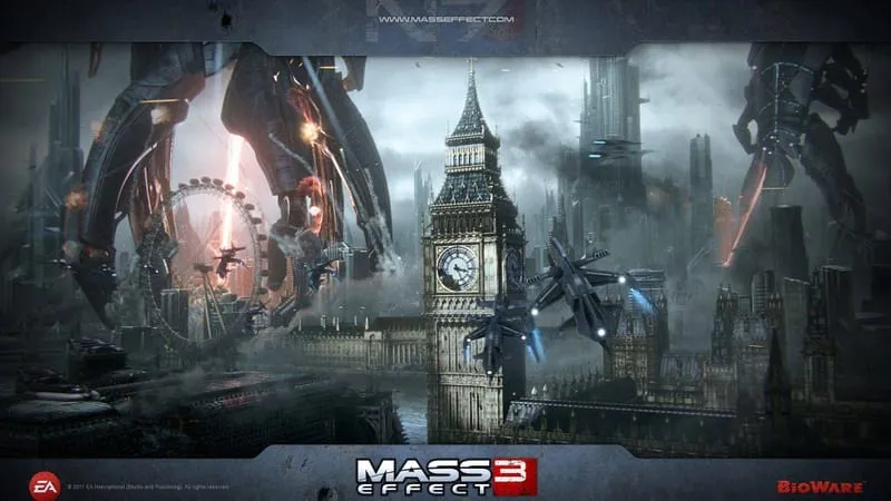 Mass Effect Trilogy Theme Preview Image