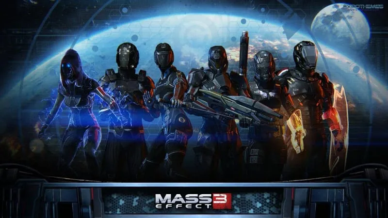 Mass Effect Trilogy Theme Preview Image