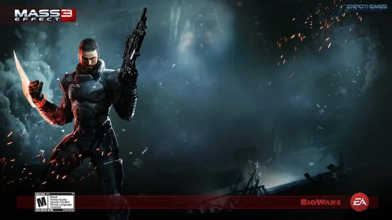 Mass Effect Trilogy Theme Preview Image