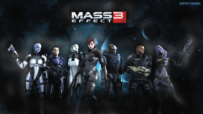 Mass Effect Trilogy Theme Preview Image