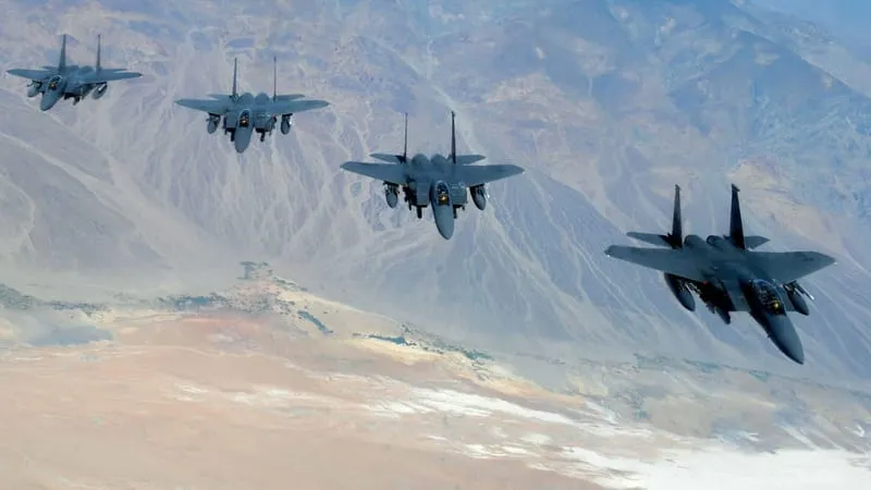 McDonnell Douglas F-15E Strike Eagle Theme Preview Image