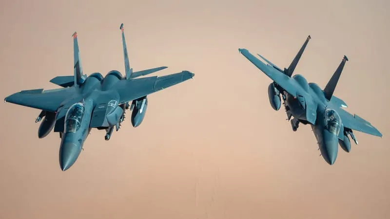 McDonnell Douglas F-15E Strike Eagle Theme Preview Image