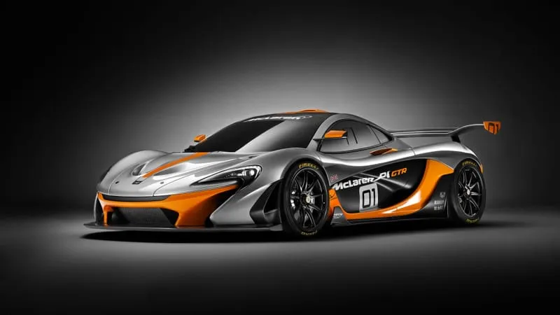Mc Laren P 1 GTR Theme Preview Image