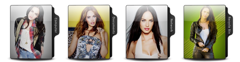 Megan Fox Theme Icons