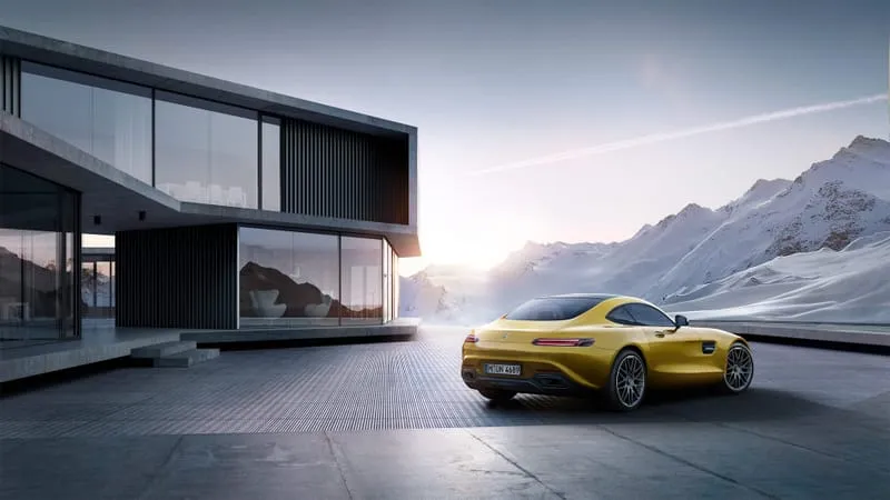 Mercedes Benz AMG GT Theme Preview Image